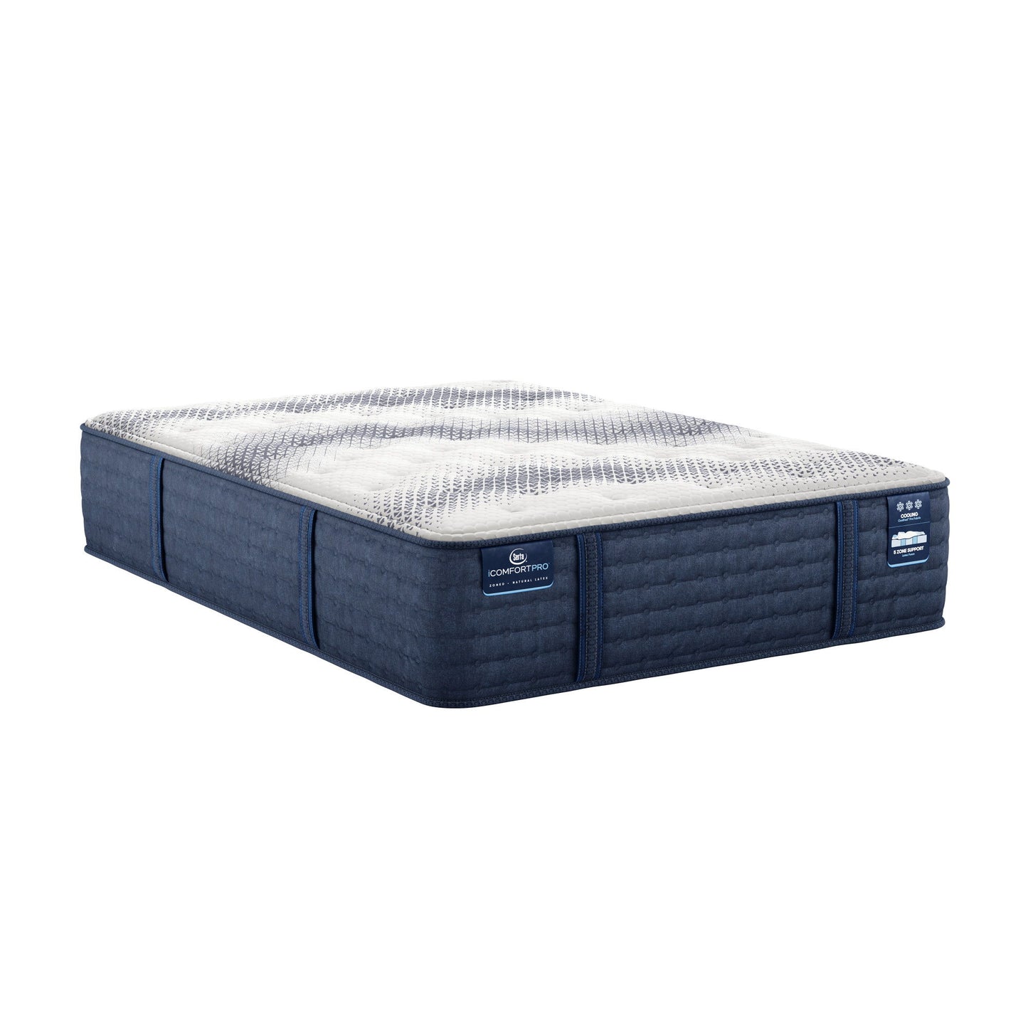 iComfortPro - 15" Canterbury Latex Foam Plush Mattress