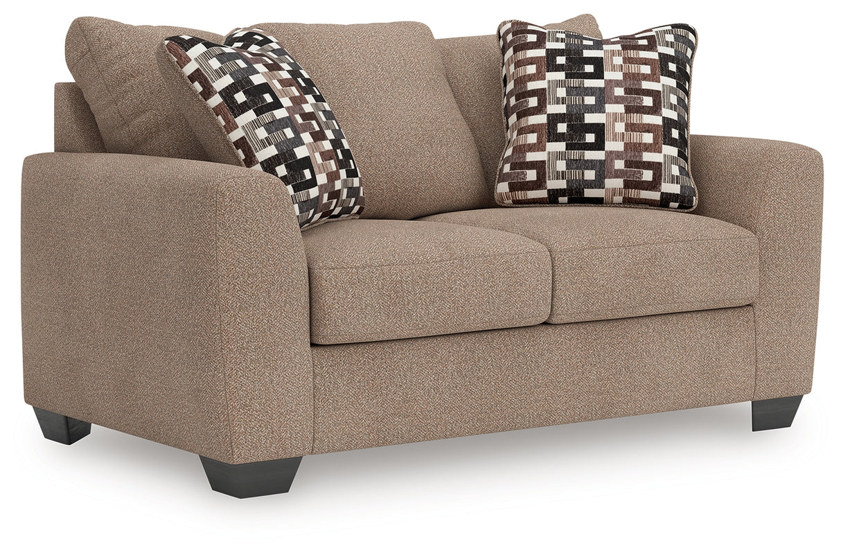 Furniture City Slidell - Ashley Furniture - Triston-Peaks Living Room - Loveseat / Suede - 3020435