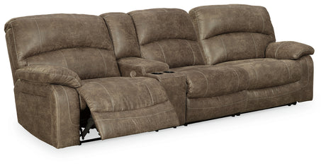 Furniture City Slidell - Ashley Furniture - Segburg Sectional - 2-Piece Power Reclining Sectional Sofa / Driftwood - 34303S1
