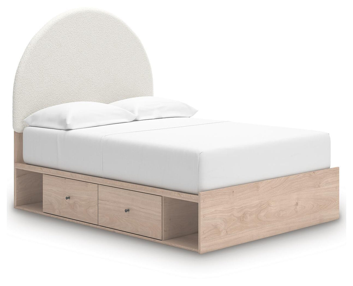 Arloster - Upholstered Panel Bed