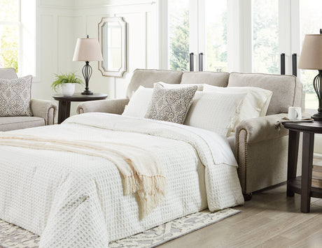 Furniture City Slidell - Ashley Furniture - Gaelon Living Room - Queen Sofa Sleeper / Dune - 3730739