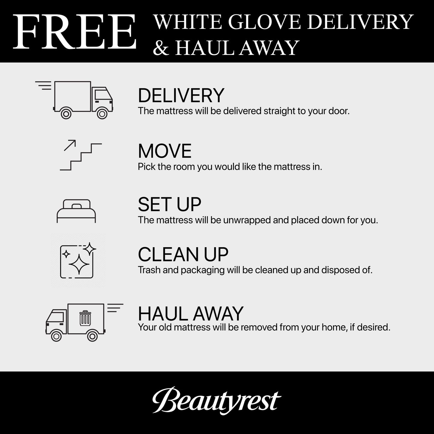 Beautyrest Black Luxury Base - Adjustable Base