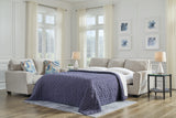Furniture City Slidell - Ashley Furniture - Cashton Living Room - Queen Sofa Sleeper / Ice - 4060639