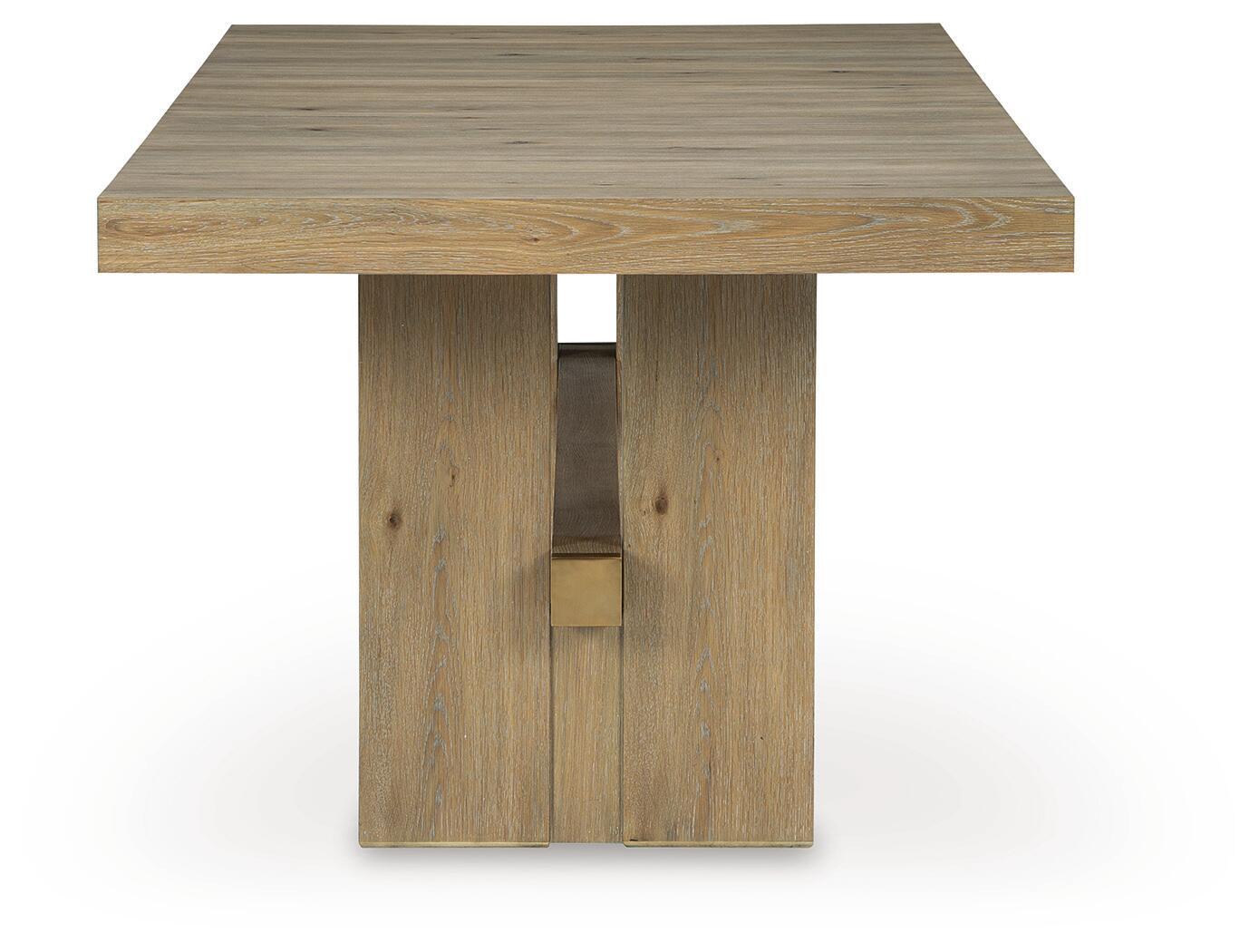 Lasinger - Rectangular Dining Room Extension Table - Light Brown