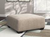 Furniture City Slidell - Ashley Furniture - Newellen Living Room - Oversized Accent Ottoman / Hemp - 4840408