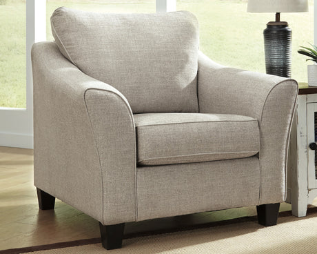Furniture City Slidell - Ashley Furniture - Abney Living Room - Chair / Driftwood - 4970120