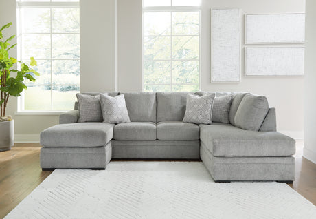 Furniture City Slidell - Ashley Furniture - Casselbury Sectional - LAF 2-Piece Sectional with Chaise / Cement - 52906S1