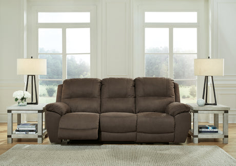 Furniture City Slidell - Ashley Furniture - Next-Gen Gaucho Living Room - DBL REC PWR Loveseat w/Console / Putty - 5420396