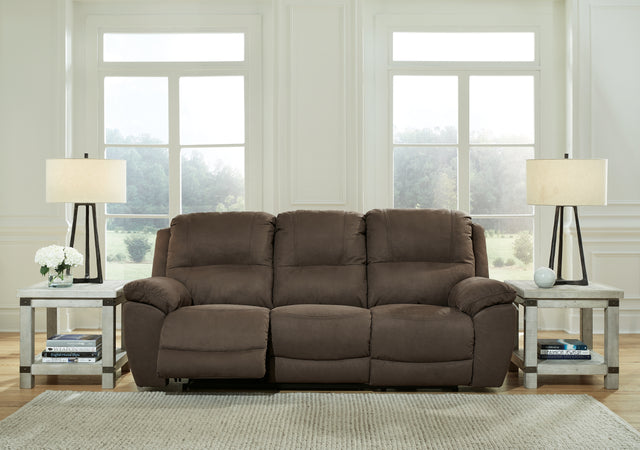 Furniture City Slidell - Ashley Furniture - Next-Gen Gaucho Living Room - DBL REC PWR Loveseat w/Console / Putty - 5420396