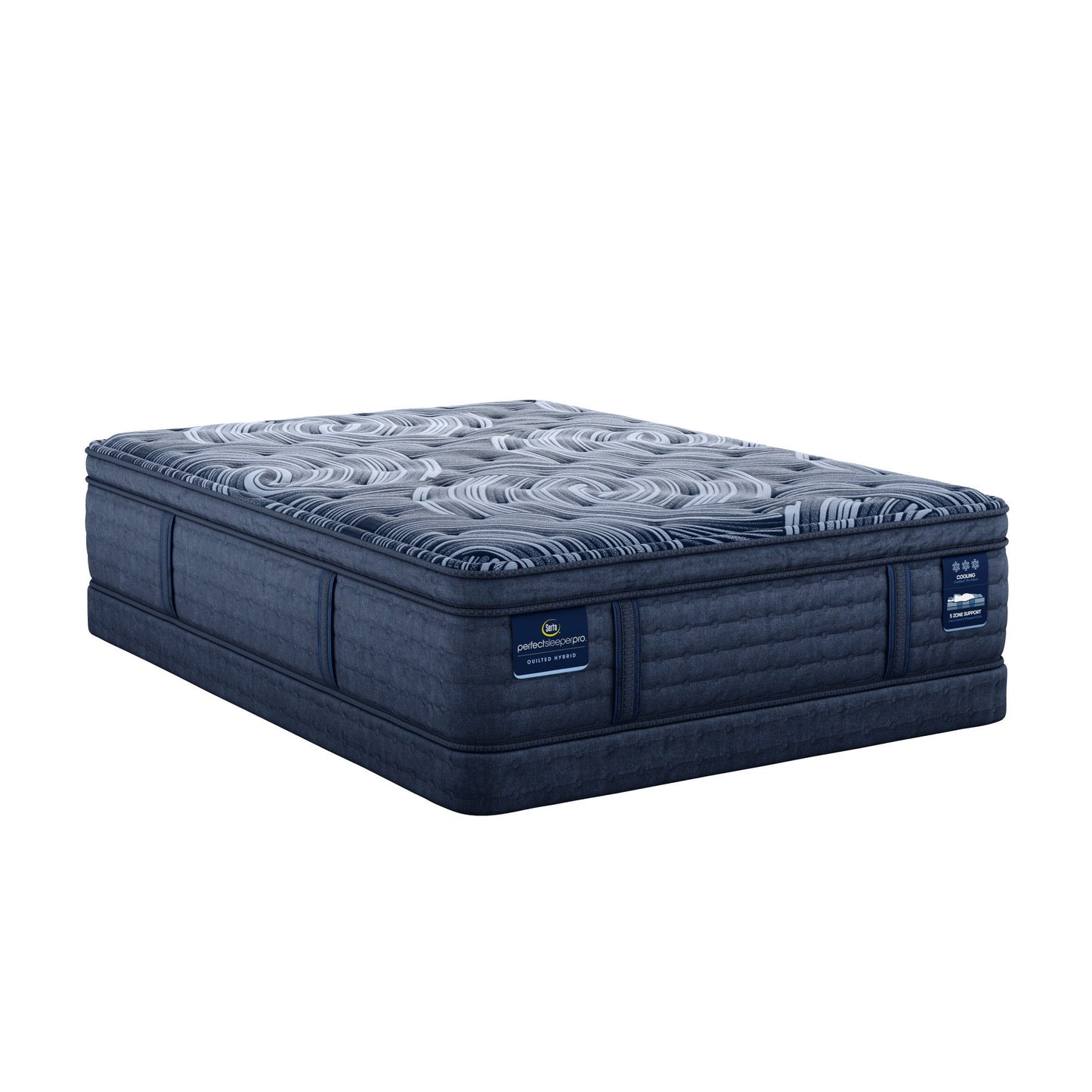 Perfect Sleeper Pro - 15" Valais Latex Hybrid Plush Pillow Top Mattress
