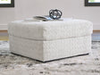 Furniture City Slidell - Ashley Furniture - Cuddle Plush Living Room - Oversized Accent Ottoman / Arctic - PC5910608