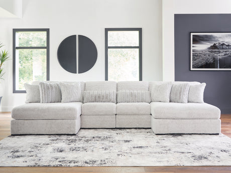 Furniture City Slidell - Ashley Furniture - Cuddle Plush Sectional - RAF 2-Piece Sectional / Arctic - PC59106S9