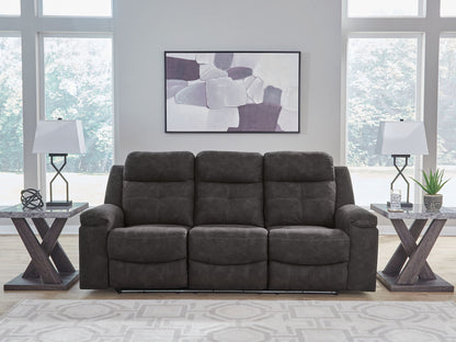Brysonview - Reclining Sofa - Charcoal