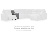 Furniture City Slidell - Ashley Furniture - ModMax II Sectional - Console / Salt and Pepper - 6590657