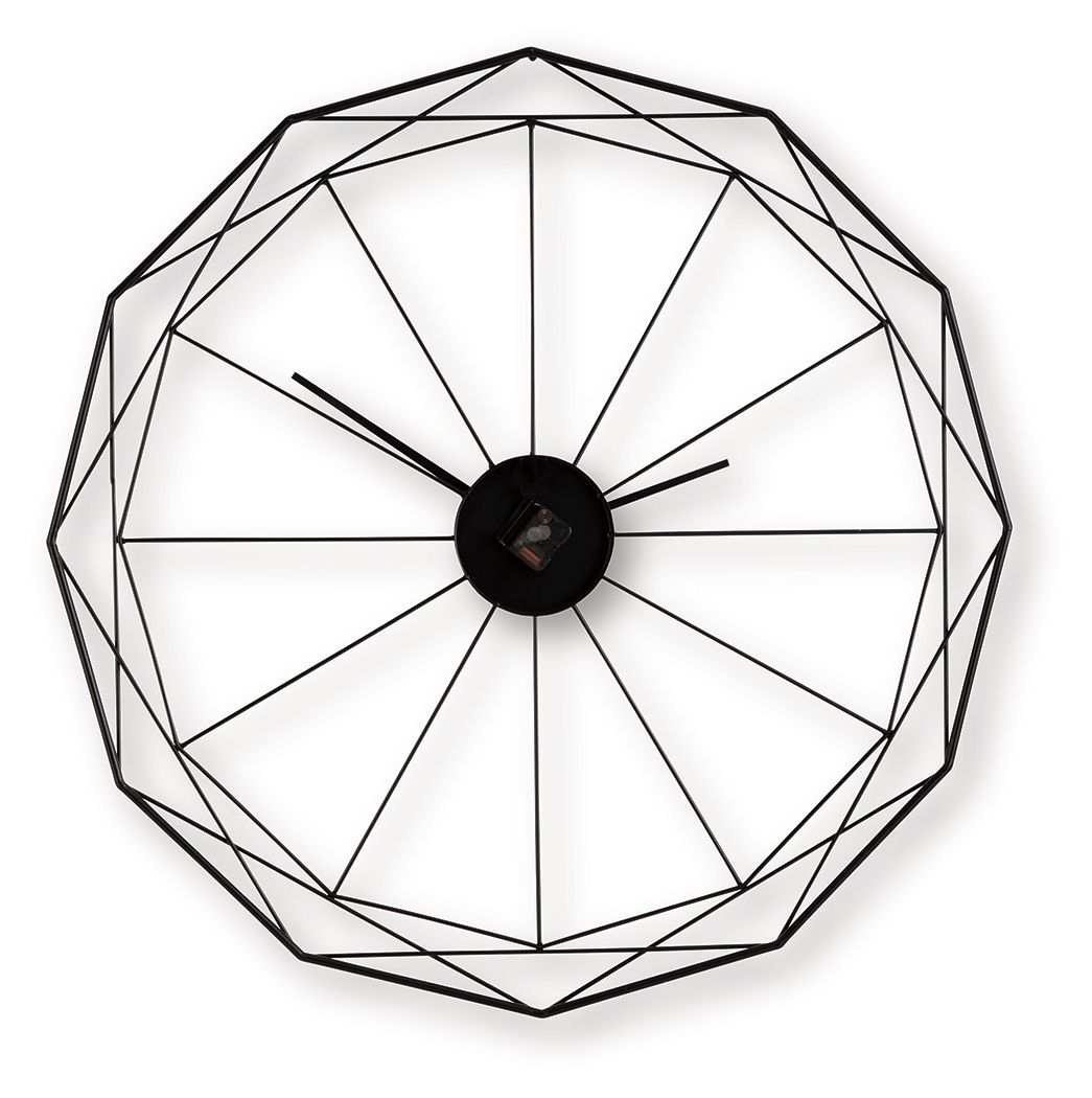 Arkthorne - Wall Clock - Black
