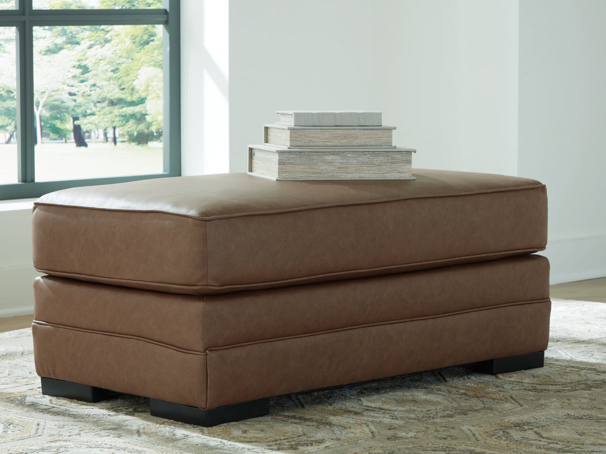Furniture City Slidell - Ashley Furniture - VillaCourt Living Room - Ottoman / Caramel - 7490914