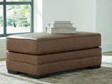 Furniture City Slidell - Ashley Furniture - VillaCourt Living Room - Ottoman / Caramel - 7490914
