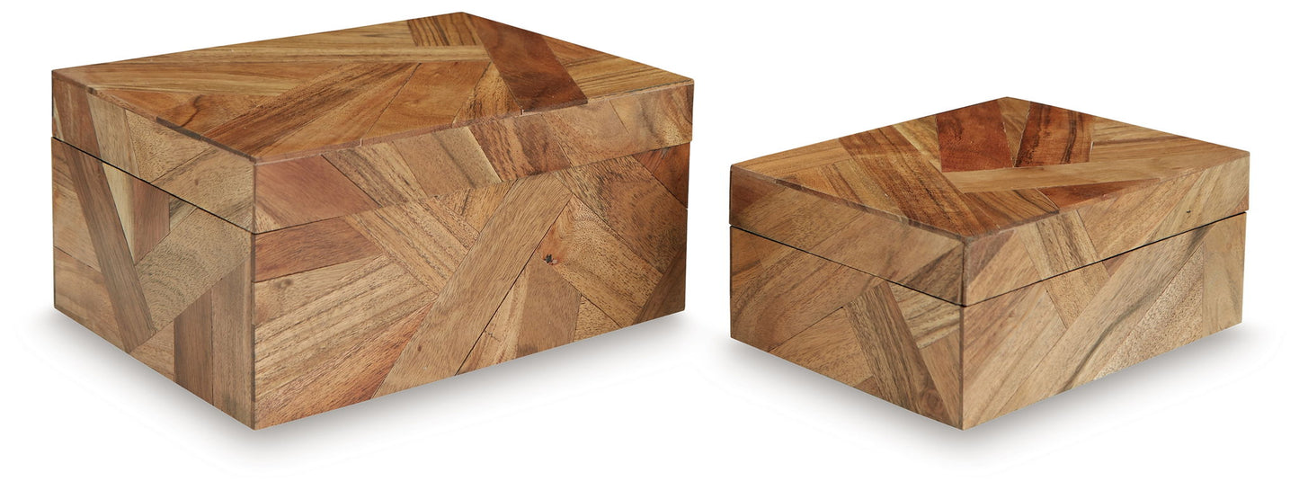 Antford - Box Set (Set of 2) - Brown