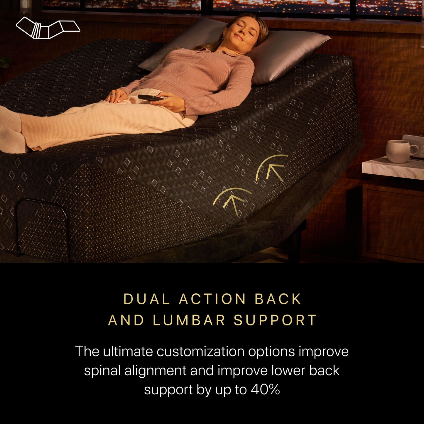 Beautyrest Black - Luxury Adjustable Base