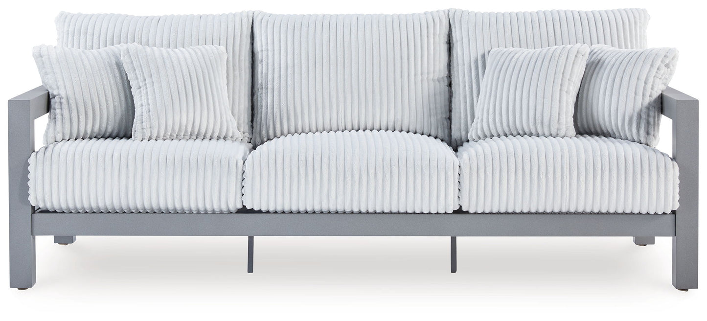 Hurley Park - Sofa With Cushion - Gray