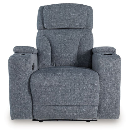 Studio Cave - Power Recliner - Steel