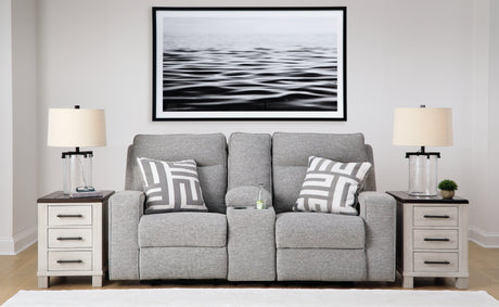 Furniture City Slidell - Ashley Furniture - Biscoe Living Room - PWR Recliner/ADJ Headrest / Pewter - 9050313