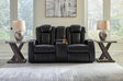 Furniture City Slidell - Ashley Furniture - Caveman Den Living Room - PWR Recliner/ADJ Headrest / Midnight - 9070313