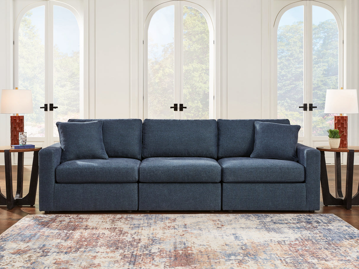 Furniture City Slidell - Ashley Furniture - Modmax Sectional - RAF 3-Piece Sectional / Ink - 92101S2