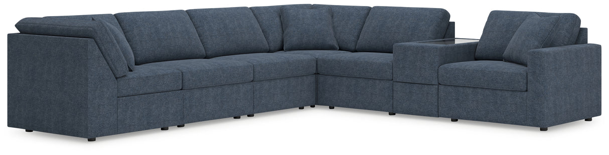 Furniture City Slidell - Ashley Furniture - Modmax Sectional - 7-Piece Sectional / Ink - 92101S32