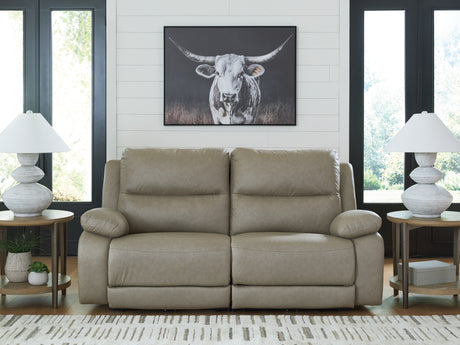 Furniture City Slidell - Ashley Furniture - Narwhal Place Sectional - 5-Piece Power Reclining Sectional / Pebble - PC99201S8