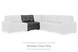Furniture City Slidell - Ashley Furniture - Brindley Pier Sectional - Armless Chair / Fog - 9950346