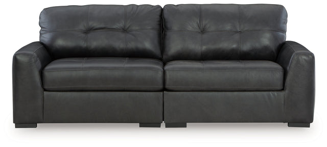 Furniture City Slidell - Ashley Furniture - Brindley Pier Sectional - Armless Chair / Fog - 9950346