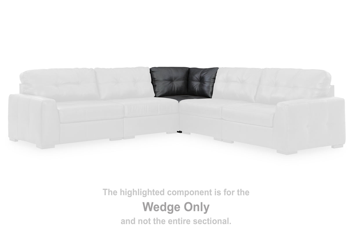 Furniture City Slidell - Ashley Furniture - Brindley Pier Sectional - Wedge / Fog - 9950377