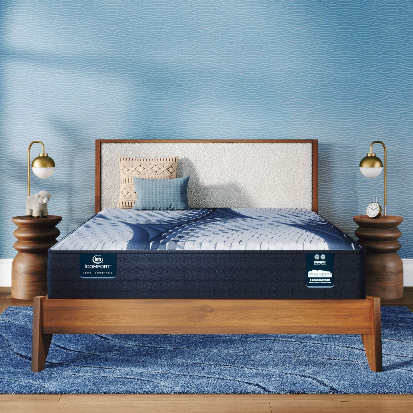 iComfort - 11.5" Elana Memory Foam Firm Mattress