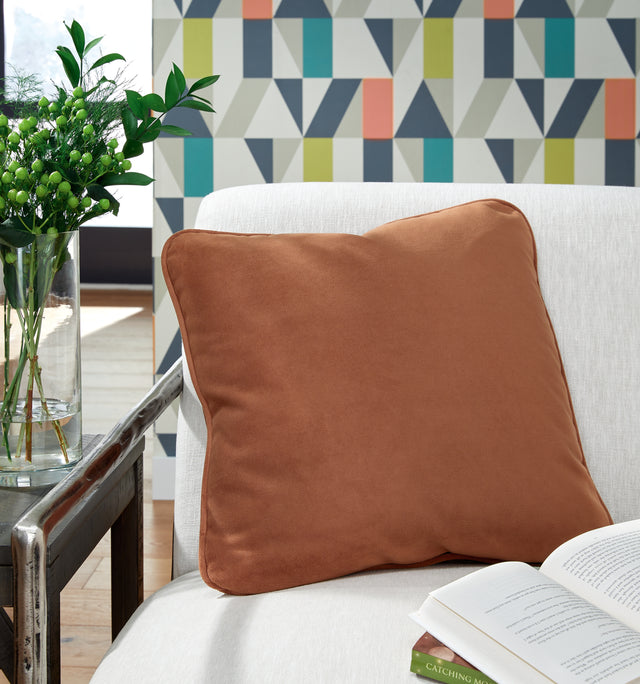 Furniture City Slidell - Ashley Furniture - Caygan Pillows - Pillow (4/CS) / Spice - A1000918