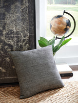 Furniture City Slidell - Ashley Furniture - Edelmont Pillows - Pillow (4/CS) / Black/Linen - A1000962