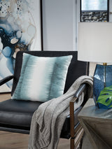 Furniture City Slidell - Ashley Furniture - Elonwich Pillows - Pillow (4/CS) / Teal/White - A1001106