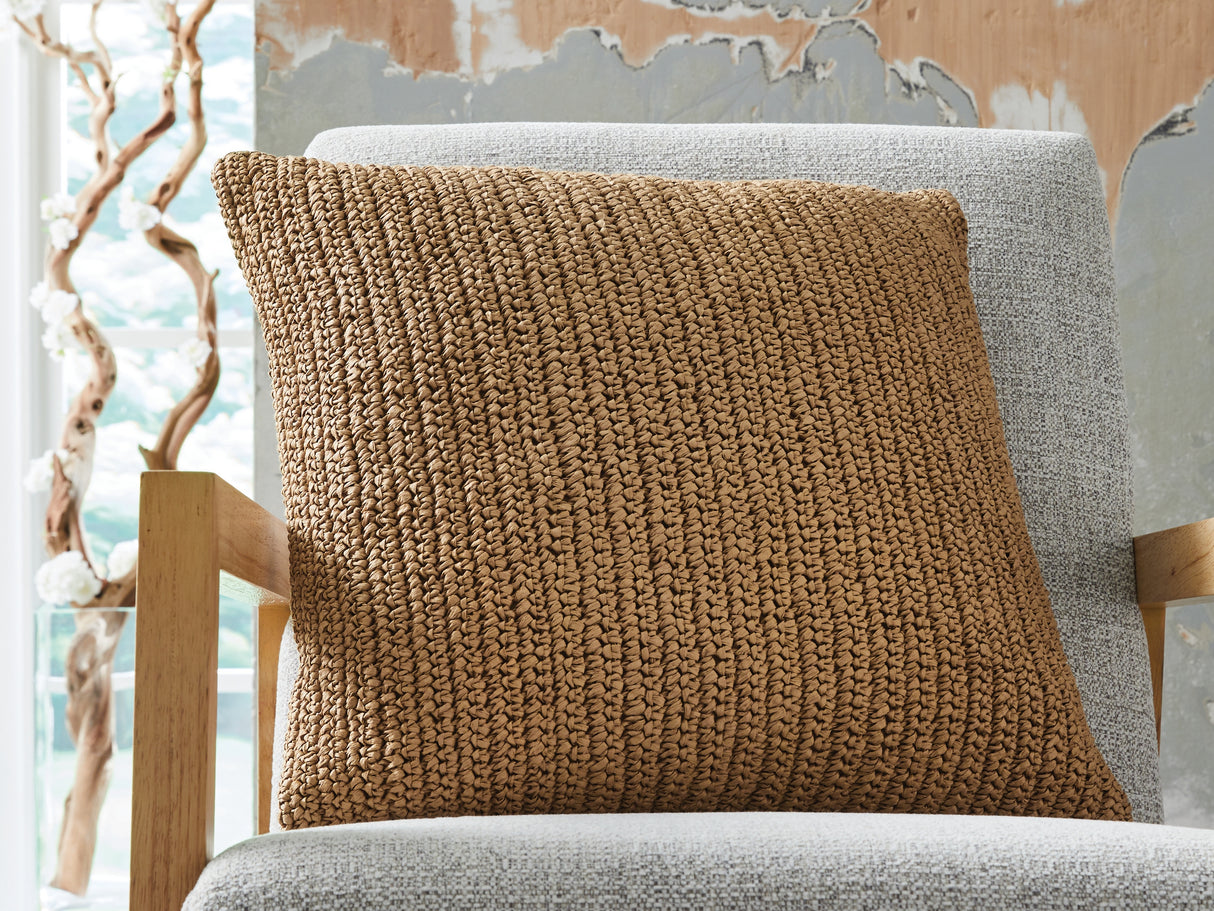 Furniture City Slidell - Ashley Furniture - Habenvale Pillows - Pillow (4/CS) / Tan - A1001120
