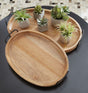 Furniture City Slidell - Ashley Furniture - Jocelyne Tray (Set of 2) - Tray Set (Set of 2) / Brown/Black - A2000455