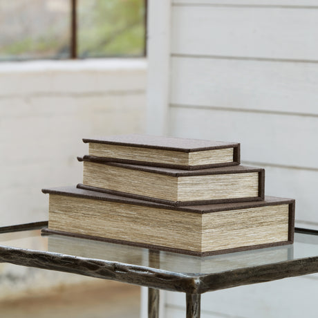 Furniture City Slidell - Ashley Furniture - Jolina Box (Set of 3) - Box Set (3/CN) / Brown - A2000488