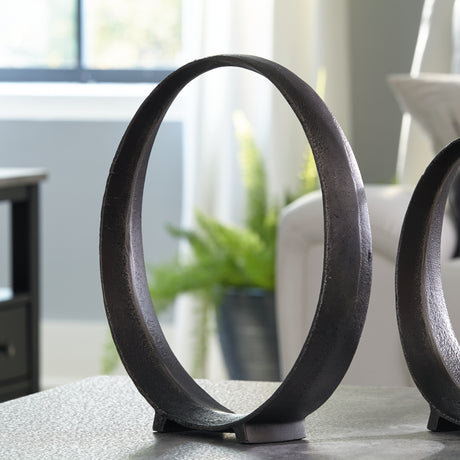 Furniture City Slidell - Ashley Furniture - Ryandale Sculpture - Sculpture (2/CS) / Antique Pewter Finish - A2000502