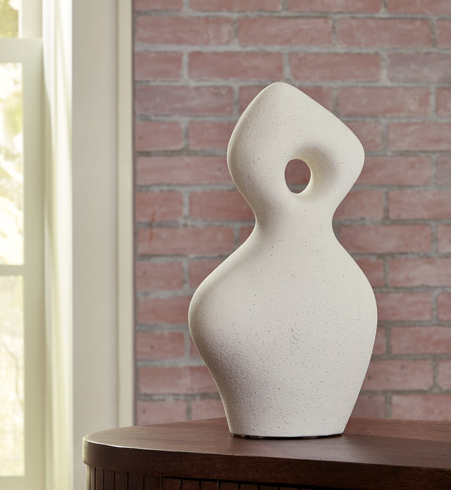 Furniture City Slidell - Ashley Furniture - Arthrow Sculpture - Sculpture / Off White - A2000650