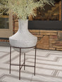 Furniture City Slidell - Ashley Furniture - Estonbank Vase - Vase Set / Distressed Cream - A2000747A1
