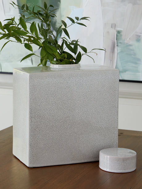 Furniture City Slidell - Ashley Furniture - Haddworth Jar - Jar / Antique White - A2000780