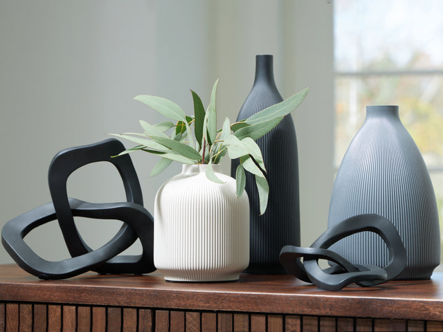 Furniture City Slidell - Ashley Furniture - Leithick Accessory Set (Set of 5) - Accessory Set (5/CN) / Black/Tan/Gray - A2C00211