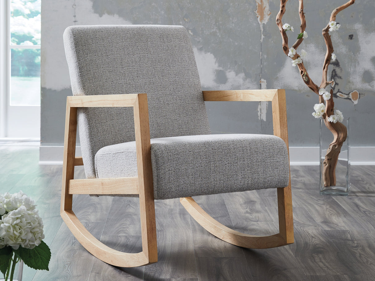 Furniture City Slidell - Ashley Furniture - Wychworth Accent Chair - Accent Chair / Gray/Natural - A3000745