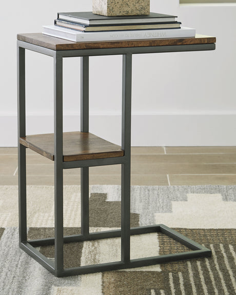 Furniture City Slidell - Ashley Furniture - Forestmin Accent Table - Accent Table / Natural/Black - A4000049