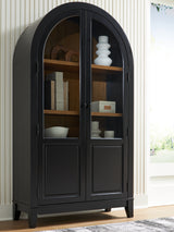 Furniture City Slidell - Ashley Furniture - Dagandale Accent Cabinet - Accent Cabinet / Black/Natural - A4000599