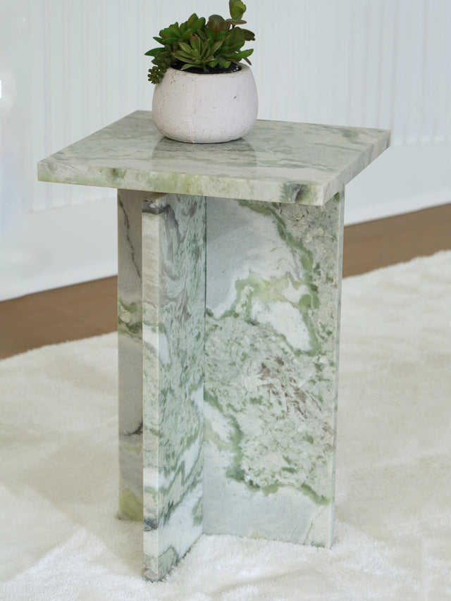 Furniture City Slidell - Ashley Furniture - Deaconwell Accent Table - Accent Table / White/Green - A4000648