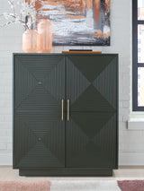 Furniture City Slidell - Ashley Furniture - Geirwood Accent Cabinet - Accent Cabinet / Dark Green - A4000676